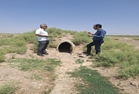 بازدید از قنات روستای سعید آباد بخش میمه