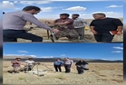 بازدید از مرمت و لایروبی قنات روستای حسن رباط پایین بخش میمه