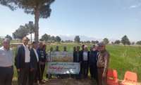 بازدید از مزرعه الگویی جو فورتونا در مزرعه آقای دکتر محققی