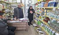 بازدید و نظارت بر شرکت های توزیع کننده کود شیمیایی و کلینیک گیاهپزشکی در بخش میمه
