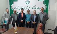 برگزاری مراسم تجلیل و قدردانی از زحمات دو همکار بازنشسته در شهرستان 