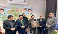 مراسم تکریم و معارفه مدیر حفظ نباتات سازمان جهاد کشاورزی استان اصفهان