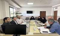 جلسه هماهنگی  مدیریت جهاد کشاورزی شهرستان نجف آباد و سازمان بسیج جامعه مهندسین کشاورزی