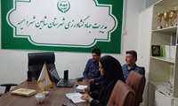 حضور مدیر و کارشناسان حفظ نباتات شهرستان در جلسه وبیناری مدیریت و کنترل آفت کرم برگخوار پاییزه 