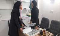پایش کلینیک های کد دار قرنطینه شهرستان تیران و کرون