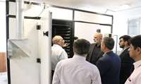  بازدید معاون هماهنگی امور اقتصادی استاندار از مرکز رشد تخصصی امنیت غذایی و تکنولوژی کشاورزی در بخش میمه